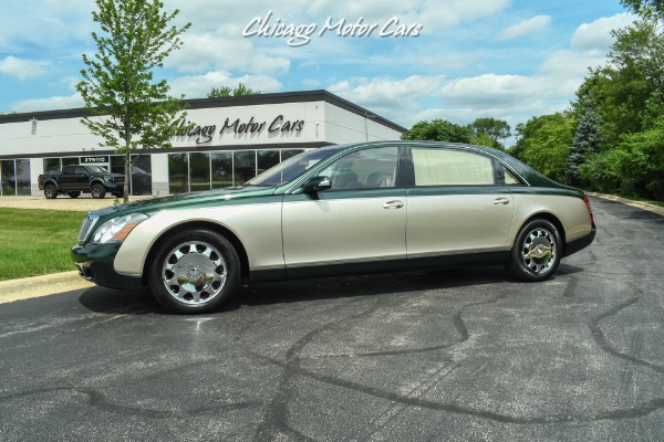 Used 2004 Maybach 62 PANO ROOF! DUO-TONE! REAR WINDOW CURTAINS! LOW MILES! PRISTINE! for sale Sold at Chicago Motor Cars in West Chicago IL 60185 1