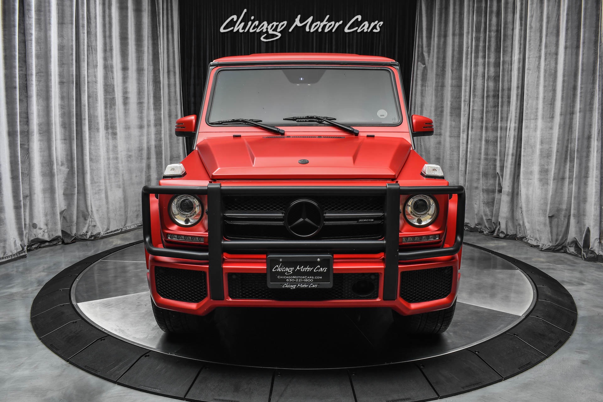 Used-2018-Mercedes-Benz-G63-AMG-4Matic-153kMSRP-Matte-Red-Exterior-Carbon-Fiber-Serviced