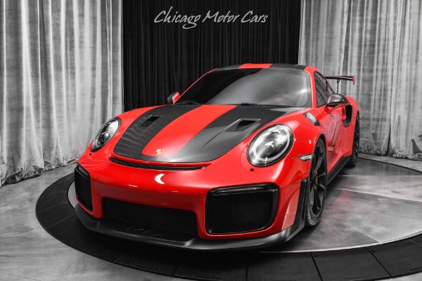 Used 2018 Porsche 911 GT2 RS Weissach! Carbon Buckets! Tons of Carbon Fiber! Upgraded Exhaust! Full PPF! for sale Sold at Chicago Motor Cars in West Chicago IL 60185 2
