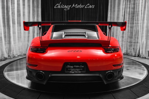 Used 2018 Porsche 911 GT2 RS Weissach! Carbon Buckets! Tons of Carbon Fiber! Upgraded Exhaust! Full PPF! for sale Sold at Chicago Motor Cars in West Chicago IL 60185 4