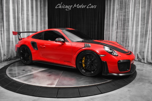 Used 2018 Porsche 911 GT2 RS Weissach! Carbon Buckets! Tons of Carbon Fiber! Upgraded Exhaust! Full PPF! for sale Sold at Chicago Motor Cars in West Chicago IL 60185 6