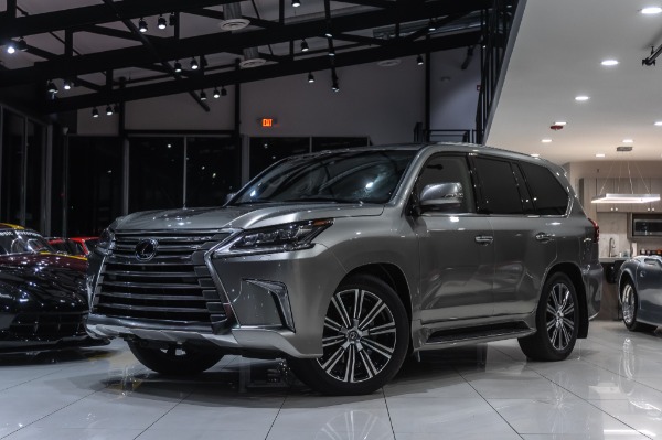 Used 2018 Lexus LX 570 LUXURY AWD REAR ENTERTAINMENT! 3RD ROW! FULLY LOADED! for sale Sold at Chicago Motor Cars in West Chicago IL 60185 2