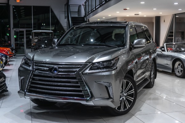 Used 2018 Lexus LX 570 LUXURY AWD REAR ENTERTAINMENT! 3RD ROW! FULLY LOADED! for sale Sold at Chicago Motor Cars in West Chicago IL 60185 3
