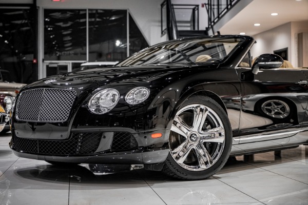 Used 2013 Bentley Continental GTC BACK UP CAMERA! VENEER INSERTS! 20 INCH CHROME WHLS! ONLY 30K MILES! for sale Sold at Chicago Motor Cars in West Chicago IL 60185 2