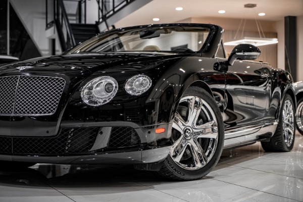 Used 2013 Bentley Continental GTC BACK UP CAMERA! VENEER INSERTS! 20 INCH CHROME WHLS! ONLY 30K MILES! for sale Sold at Chicago Motor Cars in West Chicago IL 60185 3