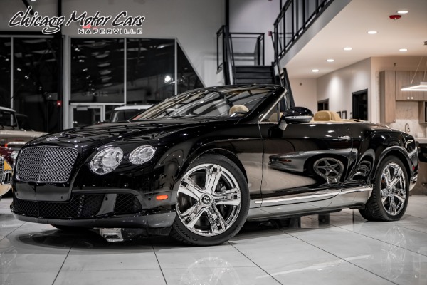 Used 2013 Bentley Continental GTC BACK UP CAMERA! VENEER INSERTS! 20 INCH CHROME WHLS! ONLY 30K MILES! for sale Sold at Chicago Motor Cars in West Chicago IL 60185 1