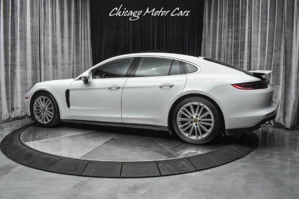 Used 2018 Porsche Panamera 4S Sedan MSRP $124,400+ White LOADED Perfect 20s Wheels! for sale Sold at Chicago Motor Cars in West Chicago IL 60185 3