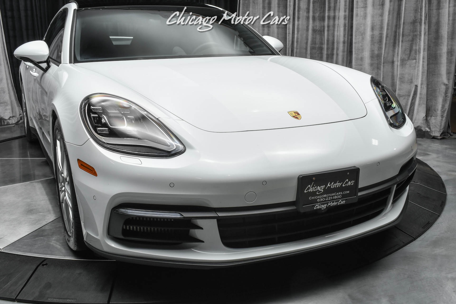 Used-2018-Porsche-Panamera-4S-Sedan-MSRP-124400-White-LOADED-Perfect-20s-Wheels