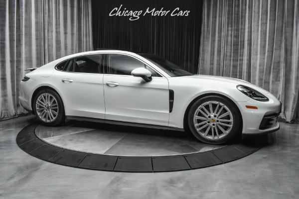Used 2018 Porsche Panamera 4S Sedan MSRP $124,400+ White LOADED Perfect 20s Wheels! for sale Sold at Chicago Motor Cars in West Chicago IL 60185 6