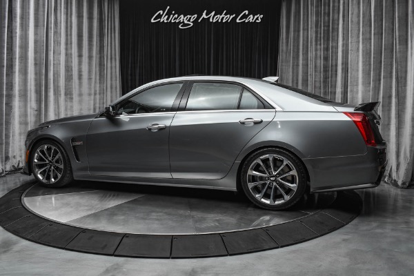 Used 2019 Cadillac CTS-V Sedan CARBON FIBER PACKAGE! LUXURY PACKAGE! ULTRAVIEW SUNROOF! for sale Sold at Chicago Motor Cars in West Chicago IL 60185 3