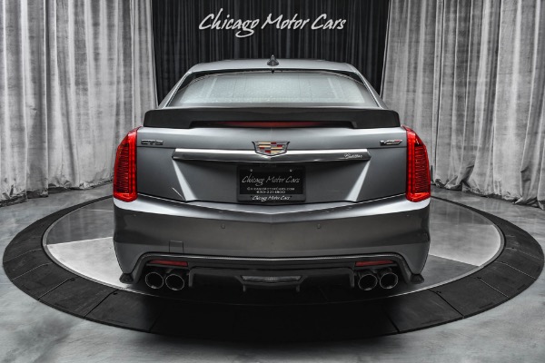 Used 2019 Cadillac CTS-V Sedan CARBON FIBER PACKAGE! LUXURY PACKAGE! ULTRAVIEW SUNROOF! for sale Sold at Chicago Motor Cars in West Chicago IL 60185 4