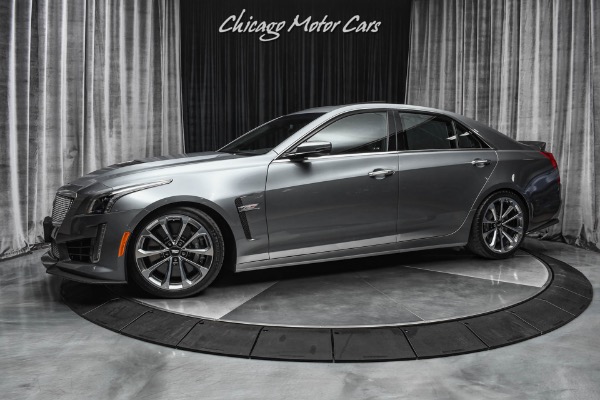 Used 2019 Cadillac CTS-V Sedan CARBON FIBER PACKAGE! LUXURY PACKAGE! ULTRAVIEW SUNROOF! for sale Sold at Chicago Motor Cars in West Chicago IL 60185 1