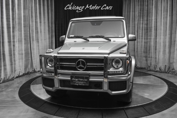 Used 2018 Mercedes-Benz G63 AMG 4Matic SUV Hot Color Combo! Exclusive Nappa Interior! AMG Carbon Fiber! for sale Sold at Chicago Motor Cars in West Chicago IL 60185 2