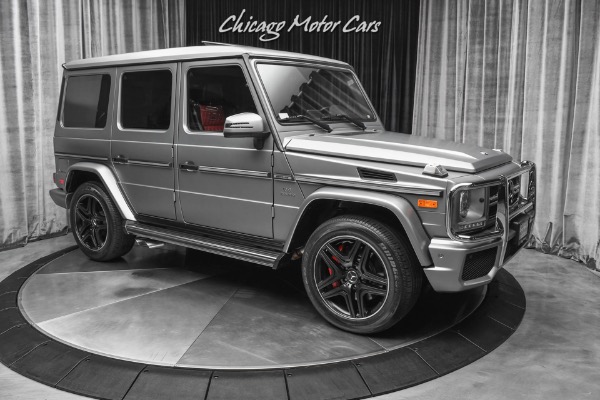Used 2018 Mercedes-Benz G63 AMG 4Matic SUV Hot Color Combo! Exclusive Nappa Interior! AMG Carbon Fiber! for sale Sold at Chicago Motor Cars in West Chicago IL 60185 6