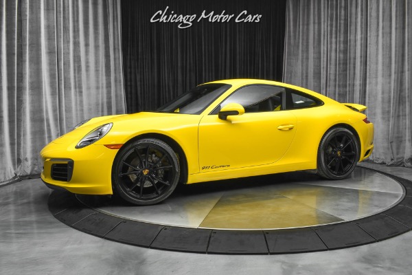 Used 2017 Porsche 911 Carrera Coupe PDK TRANS! SPORT EXHAUST! CARRERA S WHEELS! for sale Sold at Chicago Motor Cars in West Chicago IL 60185 1