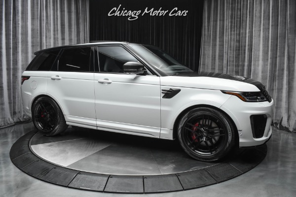 Used 2019 Land Rover Range Rover Sport SVR Original MSRP $139,709+ Carbon Fiber Everywhere LOADED STUNNING! for sale Sold at Chicago Motor Cars in West Chicago IL 60185 6
