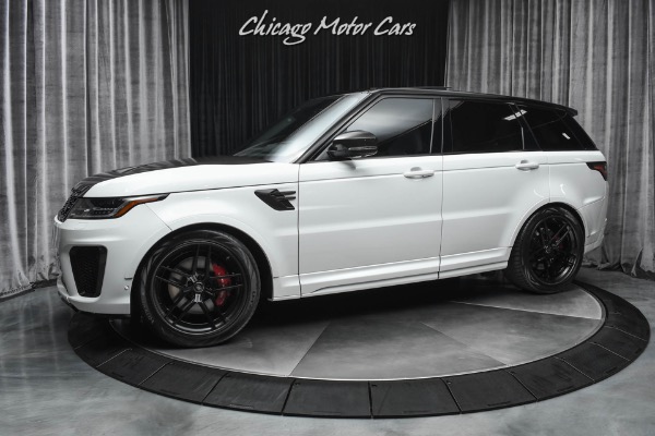 Used 2019 Land Rover Range Rover Sport SVR Original MSRP $139,709+ Carbon Fiber Everywhere LOADED STUNNING! for sale Sold at Chicago Motor Cars in West Chicago IL 60185 1