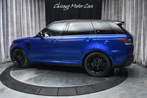 Used 2015 Land Rover Range Rover Sport SVR Loaded with Carbon Fiber! Rare Color Combo! Adaptive Cruise Control! for sale Sold at Chicago Motor Cars in West Chicago IL 60185 3