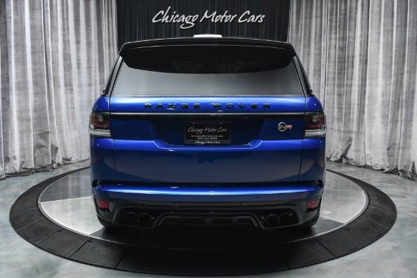 Used 2015 Land Rover Range Rover Sport SVR Loaded with Carbon Fiber! Rare Color Combo! Adaptive Cruise Control! for sale Sold at Chicago Motor Cars in West Chicago IL 60185 4