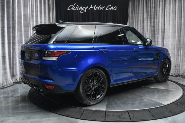 Used 2015 Land Rover Range Rover Sport SVR Loaded with Carbon Fiber! Rare Color Combo! Adaptive Cruise Control! for sale Sold at Chicago Motor Cars in West Chicago IL 60185 5