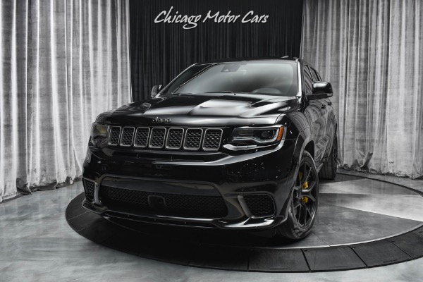 Used 2018 Jeep Grand Cherokee Trackhawk SUV REAR SEAT ENTERTAINMENT! SIGNATURE INTERIOR! 29K MILES! for sale Sold at Chicago Motor Cars in West Chicago IL 60185 2
