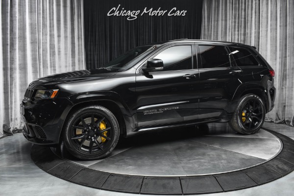 Used 2018 Jeep Grand Cherokee Trackhawk SUV REAR SEAT ENTERTAINMENT! SIGNATURE INTERIOR! 29K MILES! for sale Sold at Chicago Motor Cars in West Chicago IL 60185 1