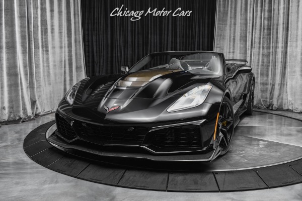 Used 2019 Chevrolet Corvette ZR1 3ZR Manual Transmission! Custom Yellow Stitch! Carbon Fiber Everywhere! for sale Sold at Chicago Motor Cars in West Chicago IL 60185 2