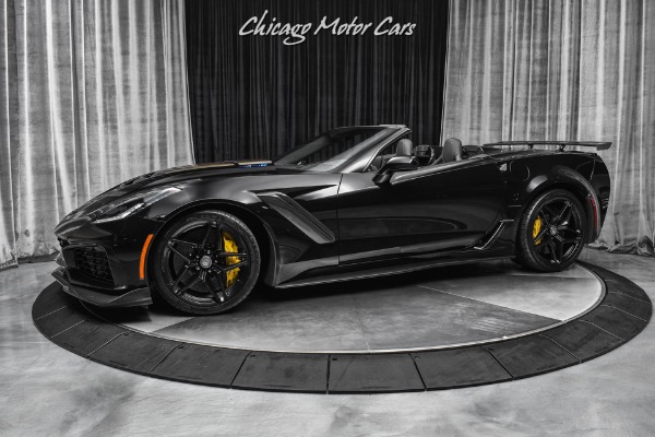 Used 2019 Chevrolet Corvette ZR1 3ZR Manual Transmission! Custom Yellow Stitch! Carbon Fiber Everywhere! for sale Sold at Chicago Motor Cars in West Chicago IL 60185 1