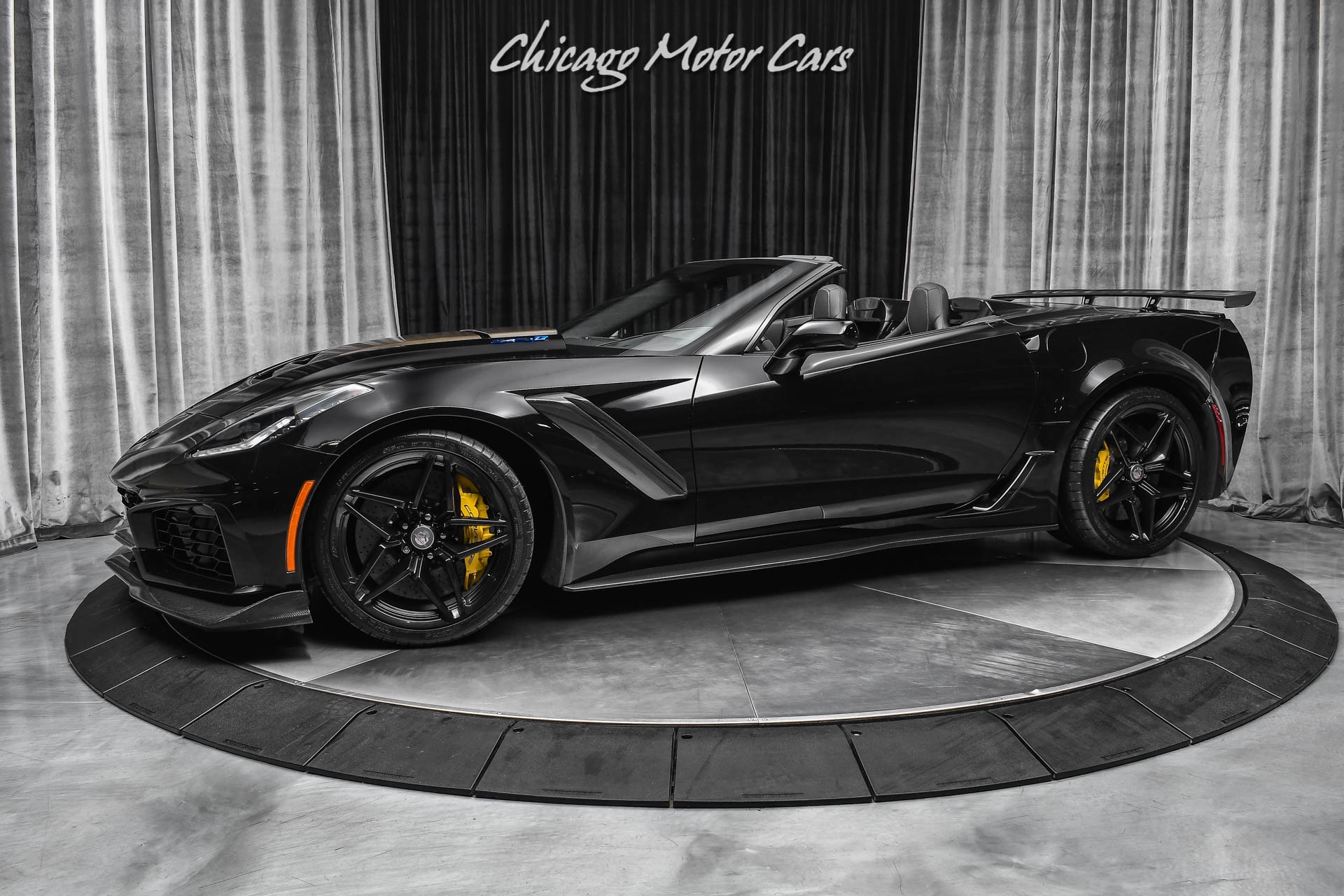 Used 2019 Chevrolet Corvette ZR1 3ZR Manual Transmission! Custom Yellow Stitch! Carbon Fiber Everywhere! for sale Sold at Chicago Motor Cars in West Chicago IL 60185 1