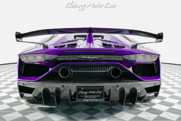 Used-2021-Lamborghini-Aventador-SVJ-Roadster-RARE-Viola-Parsifae-Tons-of-Carbon-Fiber-LOADED-with-Options