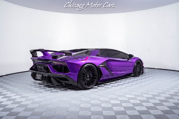 Used-2021-Lamborghini-Aventador-SVJ-Roadster-LP770-4-RARE-Viola-Pasifae-Tons-of-Carbon-Fiber