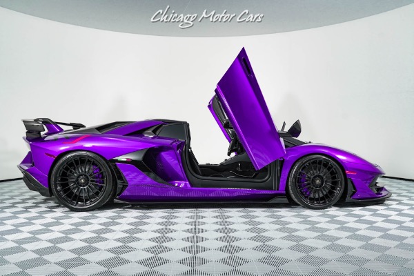 Used 2021 Lamborghini Aventador SVJ Roadster LP770-4 RARE Viola Pasifae! Tons of Carbon Fiber! for sale Sold at Chicago Motor Cars in West Chicago IL 60185 4