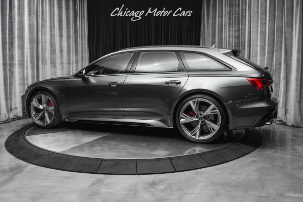 Used 2021 Audi RS6 4.0T quattro Avant B&O 3D SOUND SYSTEM! EXECUTIVE PKG! BLACK OPTIC PKG! for sale Sold at Chicago Motor Cars in West Chicago IL 60185 3