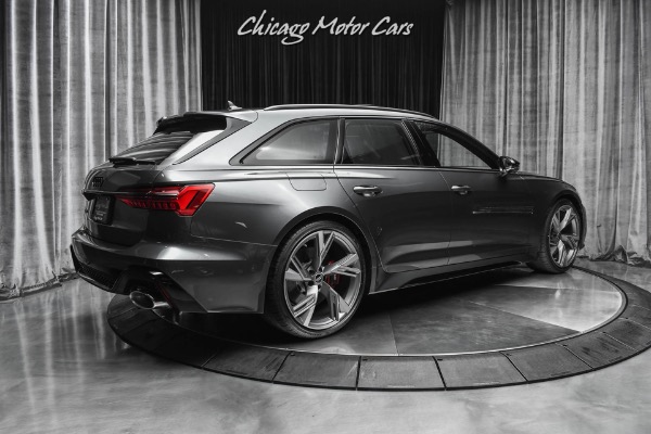 Used 2021 Audi RS6 4.0T quattro Avant B&O 3D SOUND SYSTEM! EXECUTIVE PKG! BLACK OPTIC PKG! for sale Sold at Chicago Motor Cars in West Chicago IL 60185 5