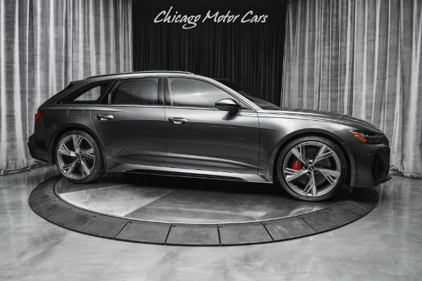 Used 2021 Audi RS6 4.0T quattro Avant B&O 3D SOUND SYSTEM! EXECUTIVE PKG! BLACK OPTIC PKG! for sale Sold at Chicago Motor Cars in West Chicago IL 60185 6