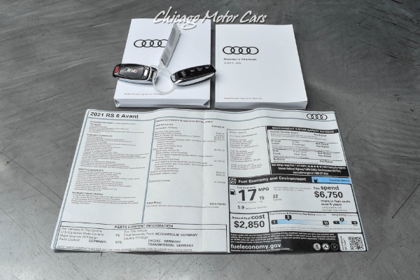 Used-2021-Audi-RS6-40T-quattro-Avant-B-O-3D-SOUND-SYSTEM-EXECUTIVE-PKG-BLACK-OPTIC-PKG