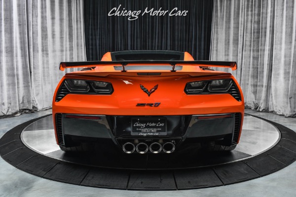 Used 2019 Chevrolet Corvette ZR1 3ZR Sebring Orange Design Package! Only 1700 Miles! for sale Sold at Chicago Motor Cars in West Chicago IL 60185 4