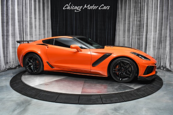 Used-2019-Chevrolet-Corvette-ZR1-3ZR-Sebring-Orange-Design-Package-Only-1700-Miles