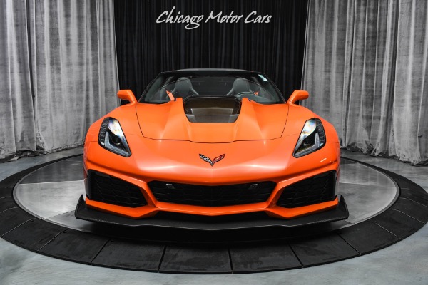 Used-2019-Chevrolet-Corvette-ZR1-3ZR-Sebring-Orange-Design-Package-Only-1700-Miles