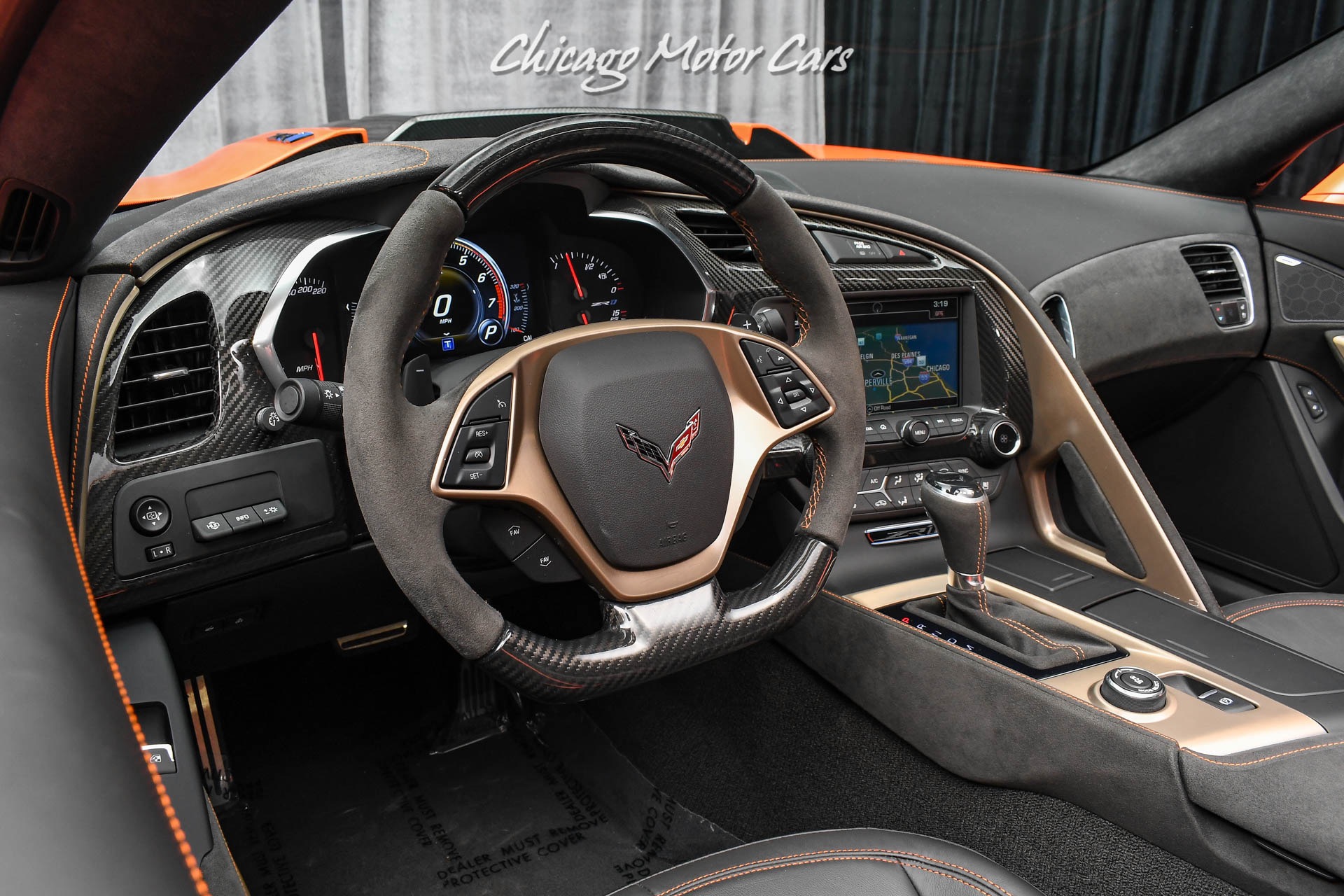 Used-2019-Chevrolet-Corvette-ZR1-3ZR-Sebring-Orange-Design-Package-Only-1700-Miles