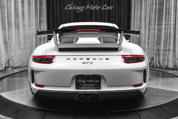 Used-2018-Porsche-911-GT3-Coupe-ONLY-10K-Miles-FULL-Bucket-Seats-Front-Lift-Chalk-Wrap-LOADED