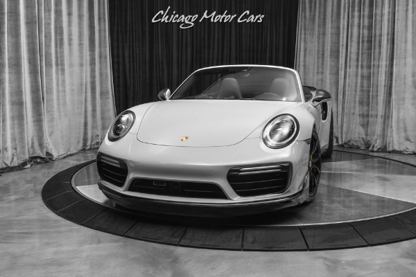 Used 2019 Porsche 911 Turbo S Aerokit Turbo Cabriolet MSRP $232k+ Upgrades! Chalk! Stunning! for sale Sold at Chicago Motor Cars in West Chicago IL 60185 2