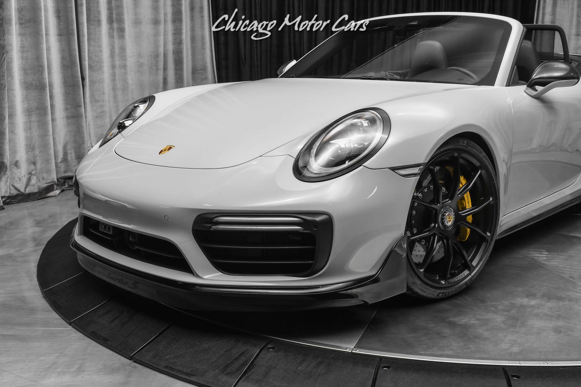 Used-2019-Porsche-911-Turbo-S-Aerokit-Turbo-Cabriolet-MSRP-232k-Upgrades-Chalk-Stunning