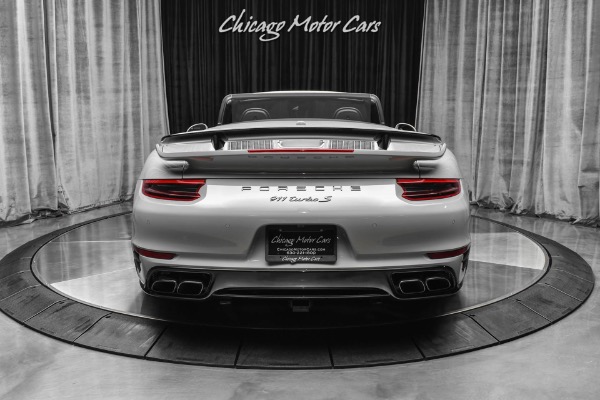 Used 2019 Porsche 911 Turbo S Aerokit Turbo Cabriolet MSRP $232k+ Upgrades! Chalk! Stunning! for sale Sold at Chicago Motor Cars in West Chicago IL 60185 4