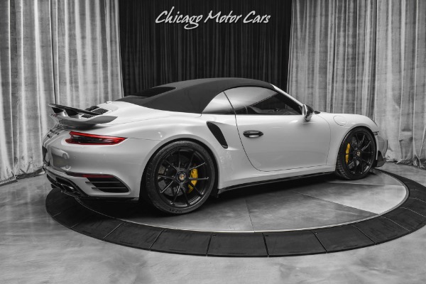 Used-2019-Porsche-911-Turbo-S-Aerokit-Turbo-Cabriolet-MSRP-232k-Upgrades-Chalk-Stunning