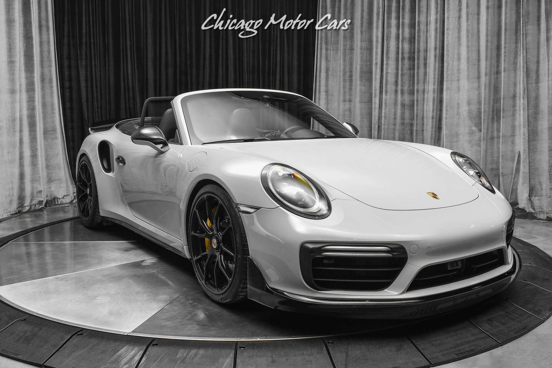 Used-2019-Porsche-911-Turbo-S-Aerokit-Turbo-Cabriolet-MSRP-232k-Upgrades-Chalk-Stunning