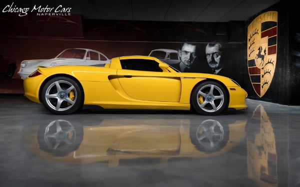 Used 2005 Porsche Carrera GT Coupe Fayence Yellow RARE Collector Quality! Serviced! Perfect! for sale Sold at Chicago Motor Cars in West Chicago IL 60185 2