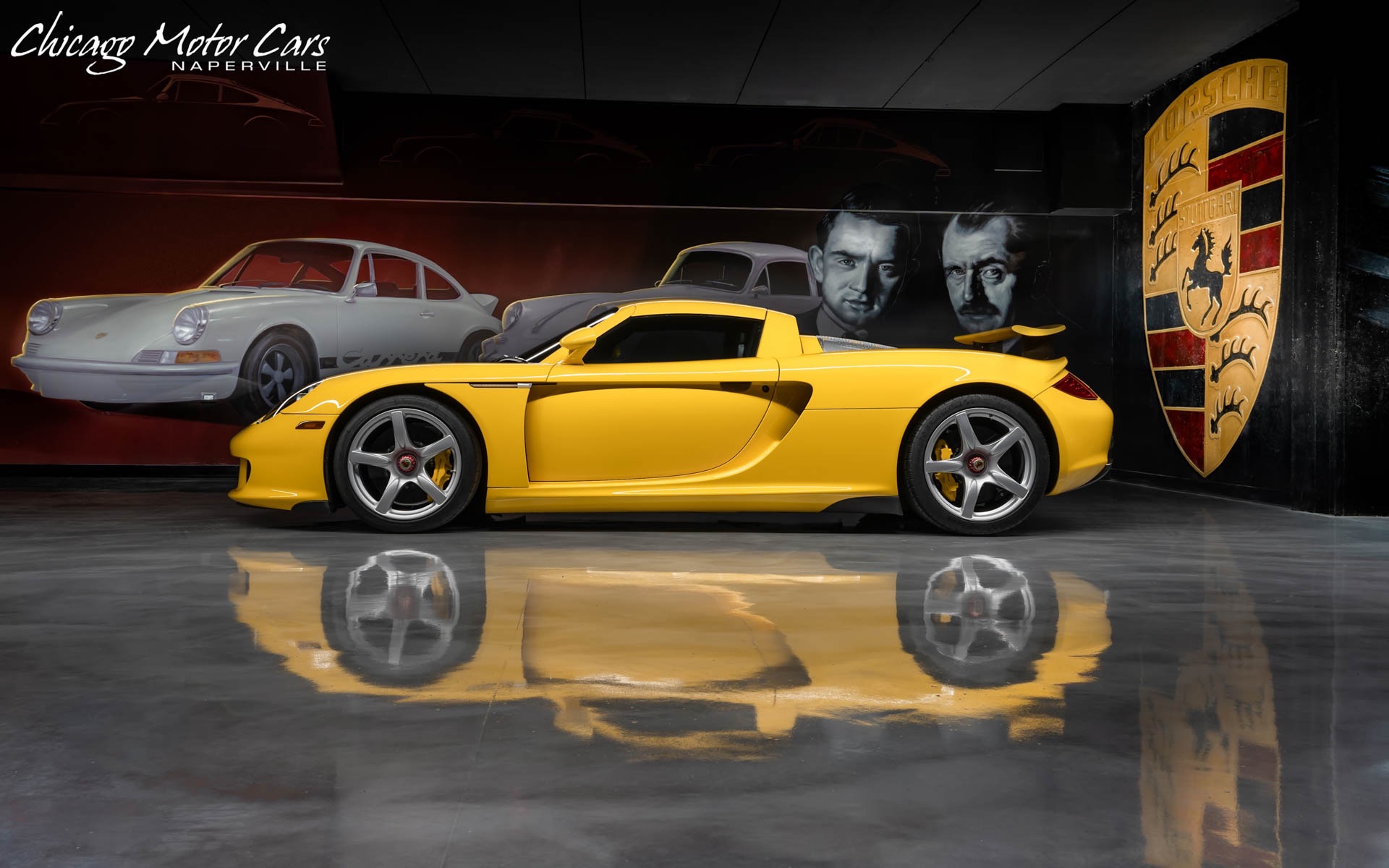 Used-2005-Porsche-Carrera-GT-Coupe-Fayence-Yellow-RARE-Collector-Quality-Serviced-Perfect