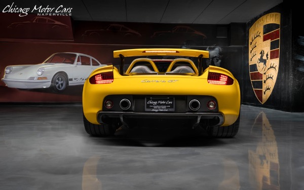 Used 2005 Porsche Carrera GT Coupe Fayence Yellow RARE Collector Quality! Serviced! Perfect! for sale Sold at Chicago Motor Cars in West Chicago IL 60185 6