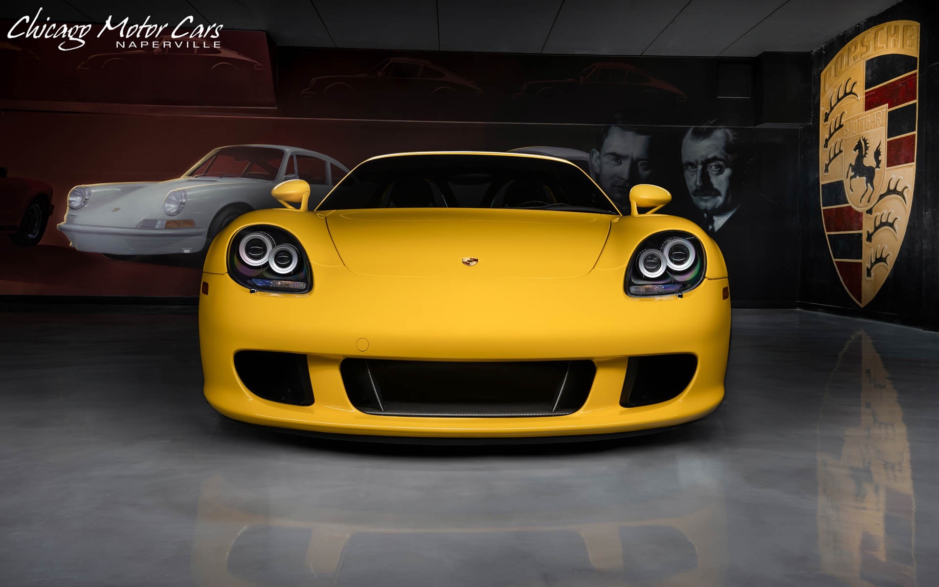 Used-2005-Porsche-Carrera-GT-Coupe-Fayence-Yellow-RARE-Collector-Quality-Serviced-Perfect